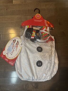 2-in-1 Transforming Toddler Costume Snowman and Winter Princess